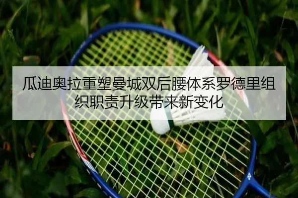 瓜迪奥拉重塑曼城双后腰体系罗德里组织职责升级带来新变化